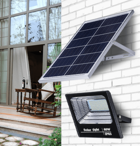 Solar Flood Light Application